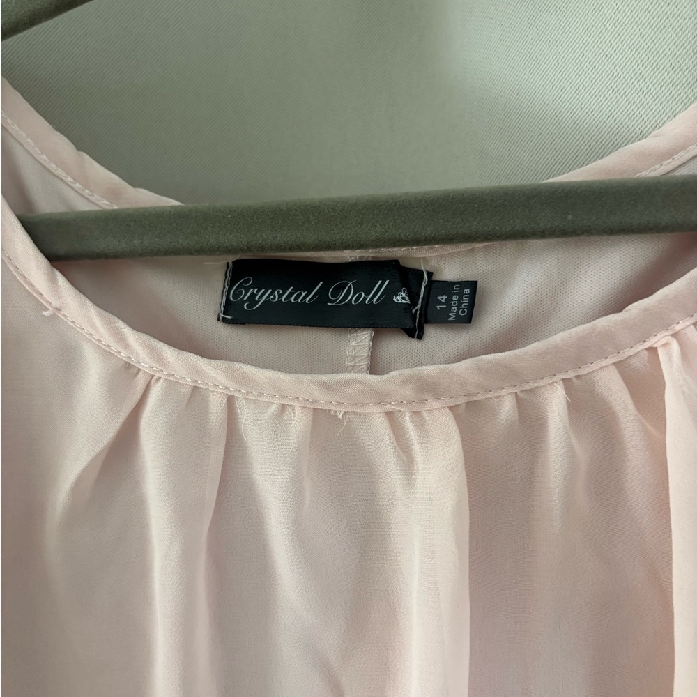 Crystal Doll Soft Pink Dress